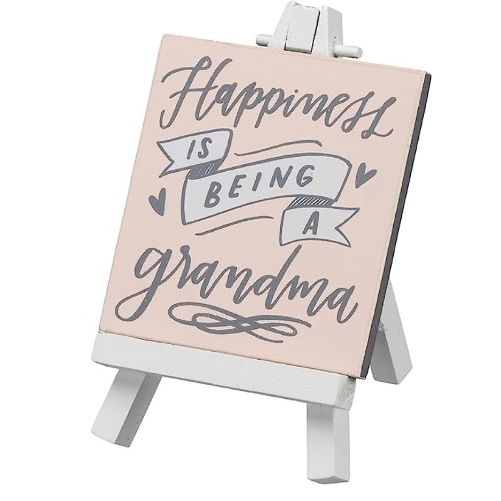 Happiness is Being a Grandma Mini Easel